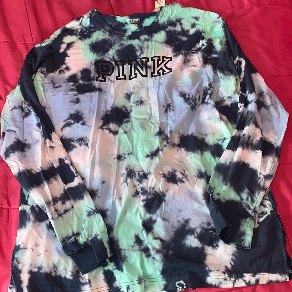 Tie dye long sleeve top